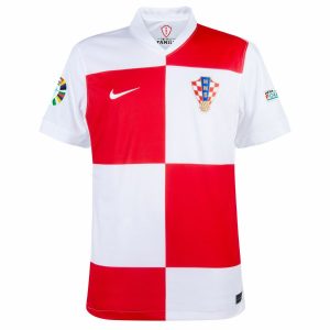 Maillot Croatie Domicile Badges Euro 2024