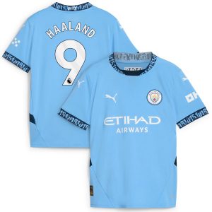 Maillot Enfant Manchester City Domicile 2024 2025 Haaland