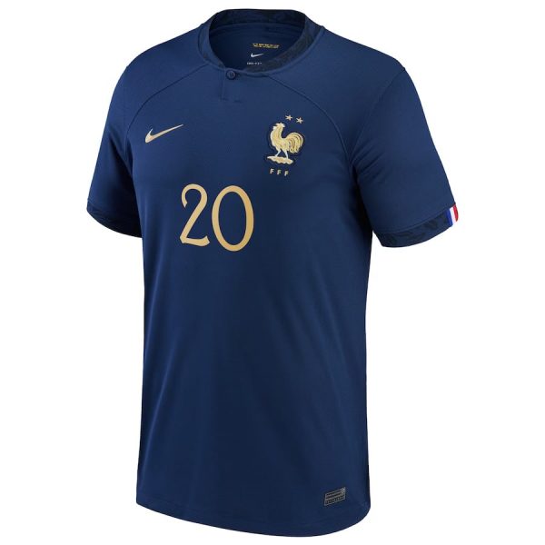 Maillot Equipe de France Domicile 2023 2024 Coman