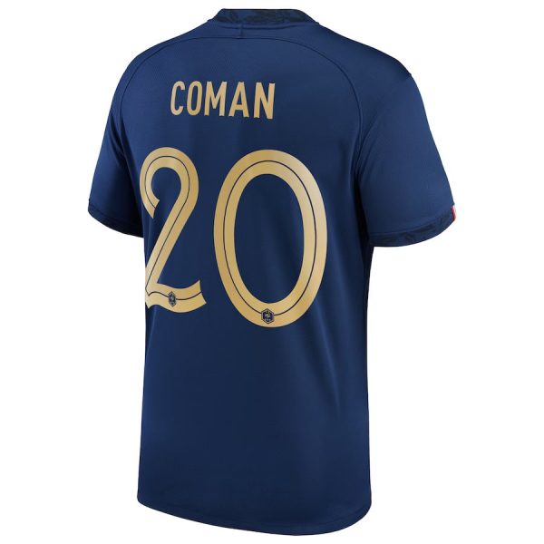 Maillot Equipe de France Domicile 2023 2024 Coman