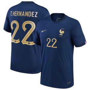 Maillot Equipe de France Domicile 2023 2024 T.Hernandez