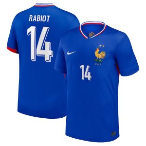 Maillot Equipe de France Domicile Euro 2024 Rabiot