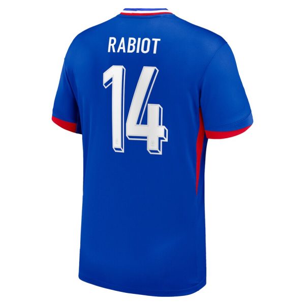 Maillot Equipe de France Domicile Euro 2024 Rabiot