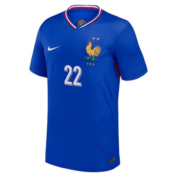 Maillot Equipe de France Domicile Euro 2024 T.Hernandez