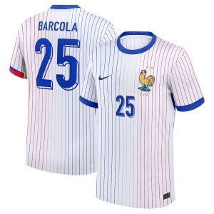 Maillot Equipe de France Exterieur Euro 2024 Barcola