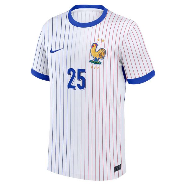 Maillot Equipe de France Exterieur Euro 2024 Barcola