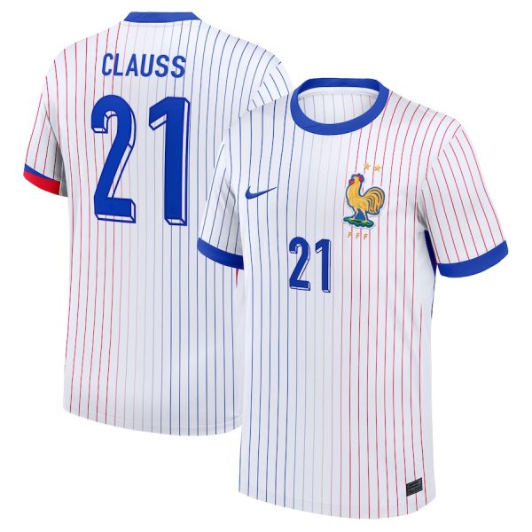 Maillot Equipe de France Exterieur Euro 2024 Clauss