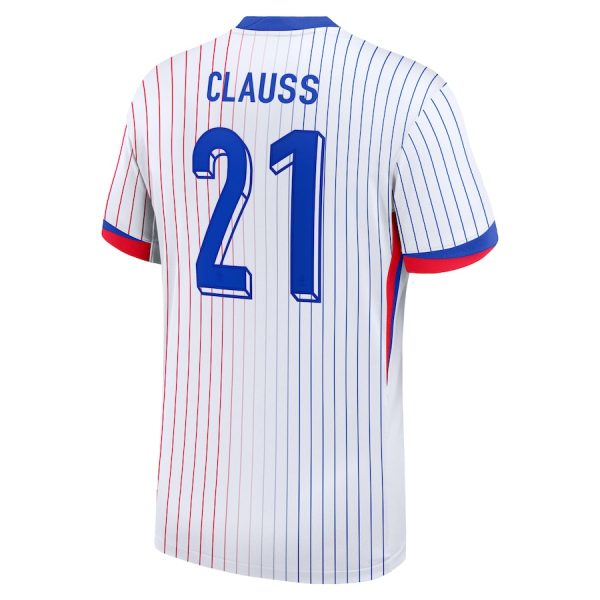 Maillot Equipe de France Exterieur Euro 2024 Clauss