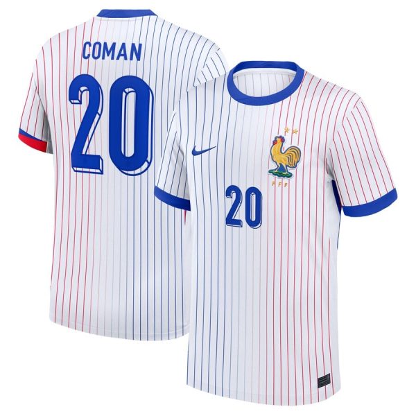 Maillot Equipe de France Exterieur Euro 2024 Coman