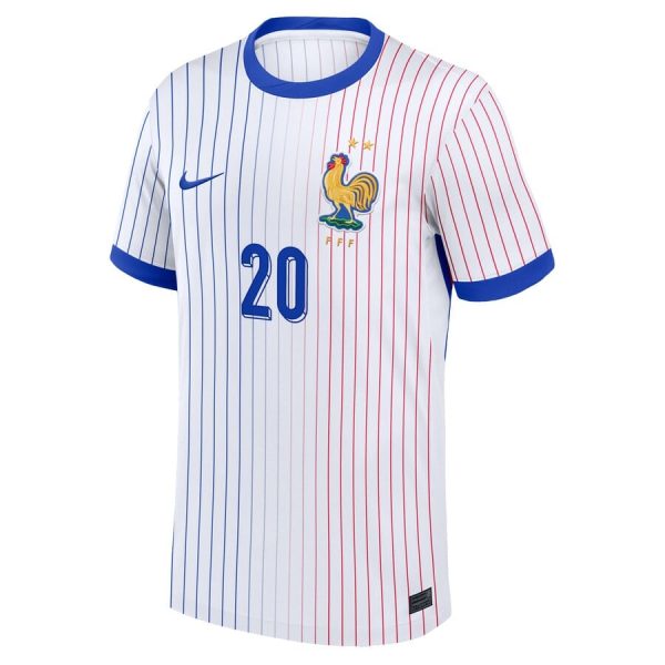 Maillot Equipe de France Exterieur Euro 2024 Coman