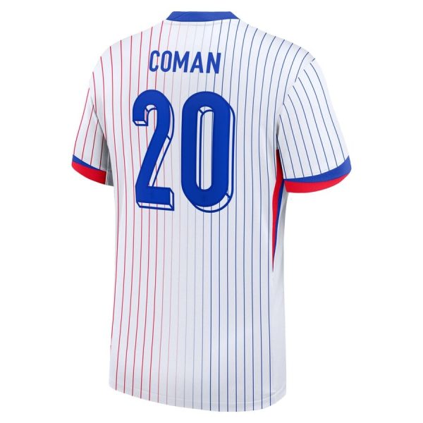 Maillot Equipe de France Exterieur Euro 2024 Coman