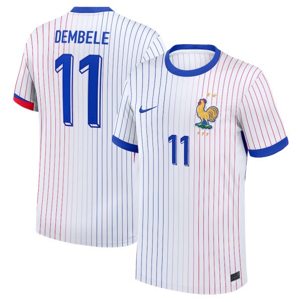 Maillot Equipe de France Exterieur Euro 2024 Dembelé