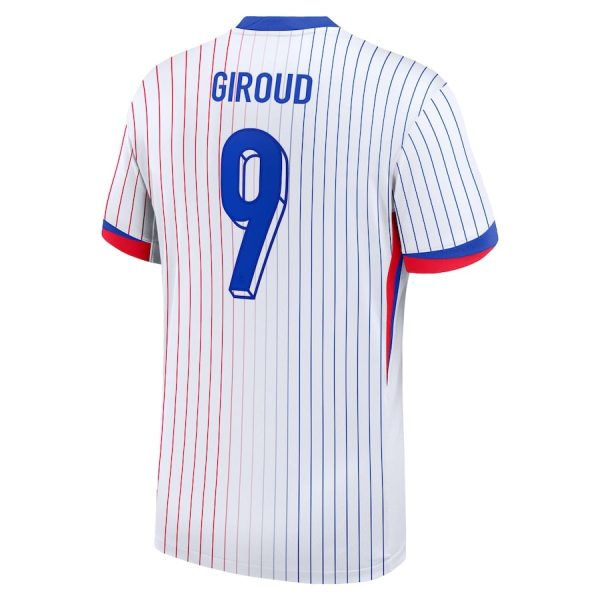 Maillot Kit Enfant Equipe De France Blanc Euro 2024 Giroud