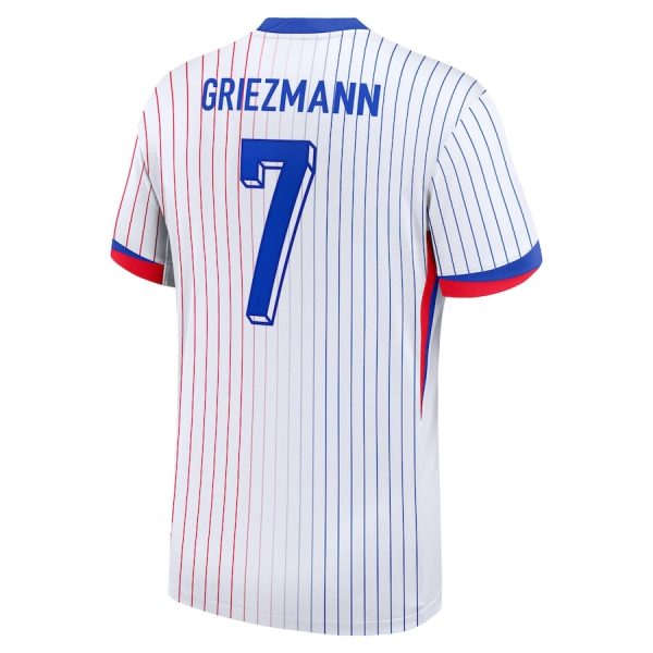 Maillot Kit Enfant Equipe De France Blanc Euro 2024 Griezmann