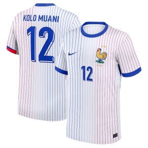 Maillot Equipe de France Exterieur Euro 2024 Kolo Muani