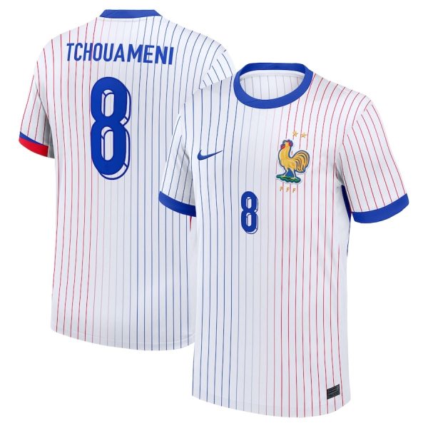 Maillot Equipe de France Exterieur Euro 2024 Tchouameni