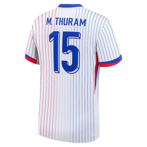 Maillot Equipe de France Exterieur Euro 2024 Thuram