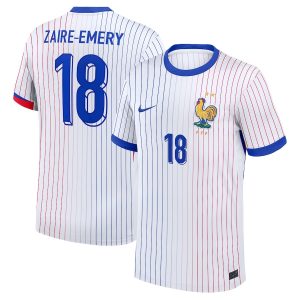 Maillot Equipe de France Exterieur Euro 2024 Zaire-Emery