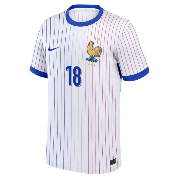 Maillot Equipe de France Exterieur Euro 2024 Zaire-Emery