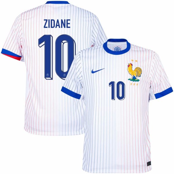 Maillot Equipe de France Exterieur Euro 2024 Zidane