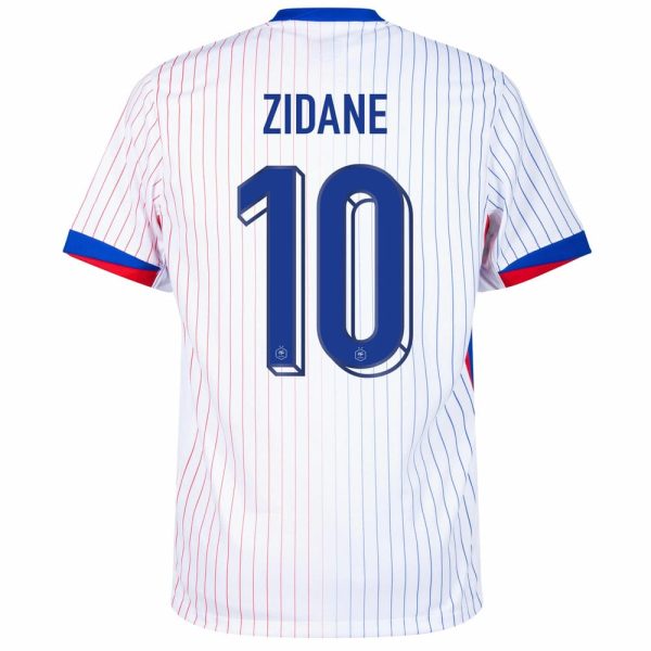 Maillot Equipe de France Exterieur Euro 2024 Zidane