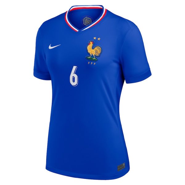 Maillot Equipe de France Femme Domicile Euro 2024 Camavinga