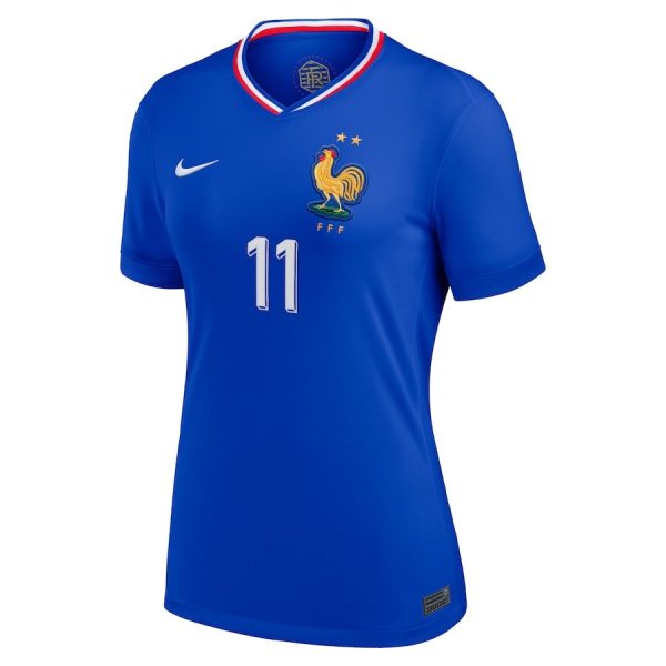 Maillot Equipe de France Femme Domicile Euro 2024 Dembele