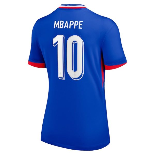 Maillot Equipe de France Femme Domicile Euro 2024 Mbappe