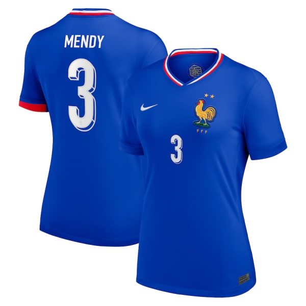 Maillot Equipe de France Femme Domicile Euro 2024 Mendy