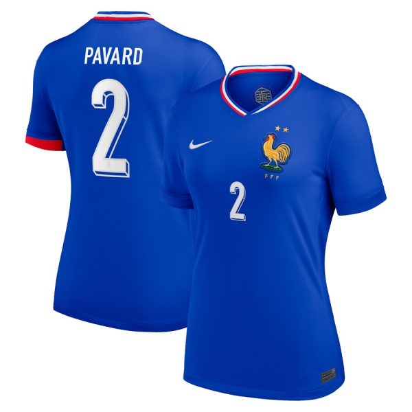 Maillot Equipe de France Femme Domicile Euro 2024 Pavard