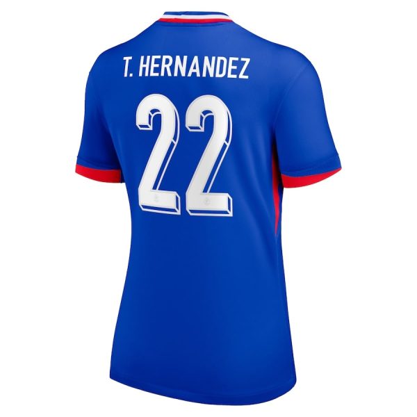 Maillot Equipe de France Femme Domicile Euro 2024 T.Hernandez