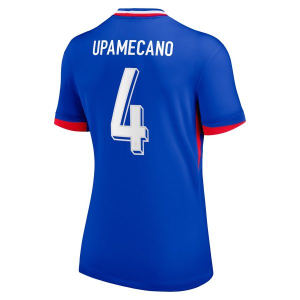 Maillot Equipe de France Femme Domicile Euro 2024 Upamecano