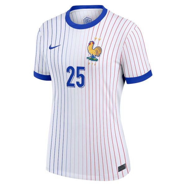 Maillot Equipe de France Femme Exterieur Euro 2024 Barcola