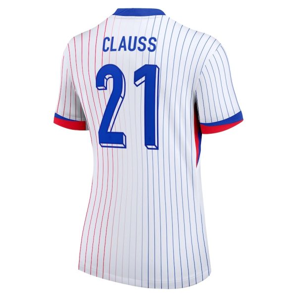 Maillot Equipe de France Femme Exterieur Euro 2024 Clauss