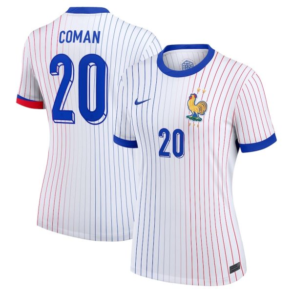 Maillot Equipe de France Femme Exterieur Euro 2024 Coman