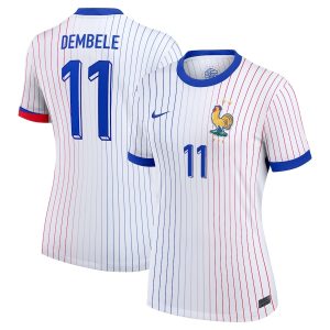 Maillot Equipe de France Femme Exterieur Euro 2024 Dembele