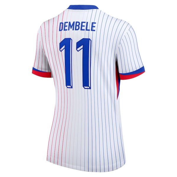 Maillot Equipe de France Femme Exterieur Euro 2024 Dembele