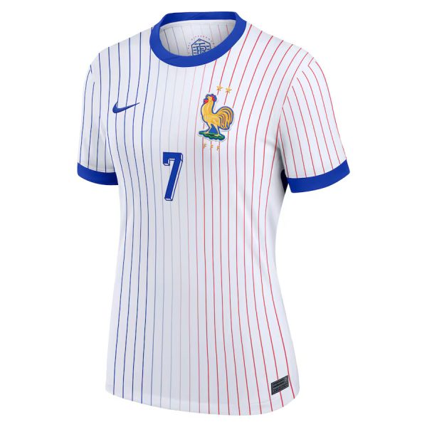 Maillot Equipe de France Femme Exterieur Euro 2024 Griezmann