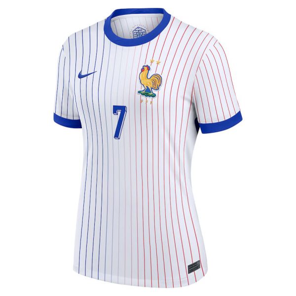 Maillot Equipe de France Femme Exterieur Euro 2024 Guendouzi