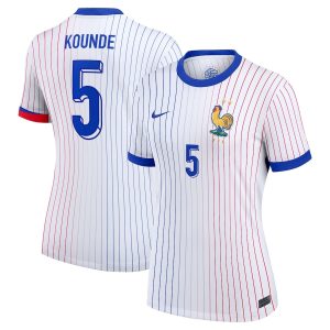 Maillot Equipe de France Femme Exterieur Euro 2024 Kounde