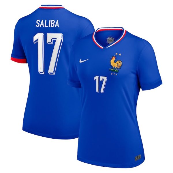 Maillot Equipe de France Femme Domicile Euro 2024 Saliba