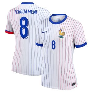 Maillot Equipe de France Femme Exterieur Euro 2024 Tchouameni