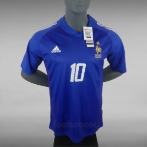 Maillot Equipe de France Retro Vintage Zidane 2002