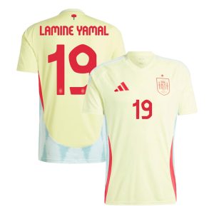 Maillot Espagne Exterieur Euro 2024 Lamine Yamal