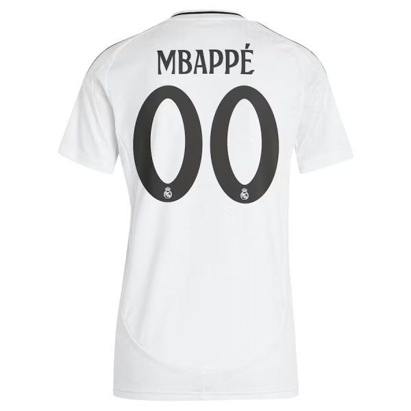 Maillot Femme Real Madrid Domicile 2024 2025 Mbappe