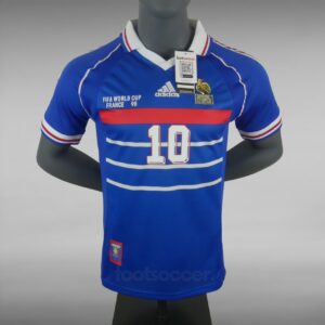 Maillot France 98 Zidane Domicile