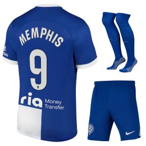 Maillot Kit Enfant Atletico Madrid Exterieur 2023 2024 Memphis