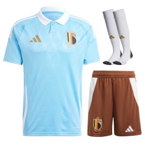 Maillot Kit Enfant Belgique Exterieur Euro 2024