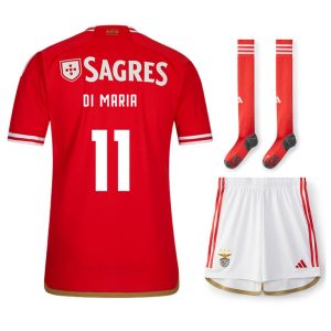 Maillot Kit Enfant Benfica Domicile 2023 2024 Di Maria