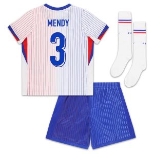 Maillot Kit Enfant Equipe De France Euro 2024 Away Mendy